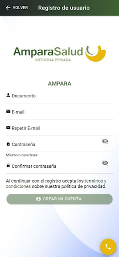 Ampara Salud Screen 2