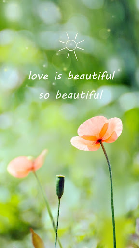 Spring Flower Live Wallpaper Screen 2