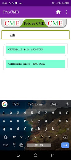 Grille Prix FOSA Screen 3