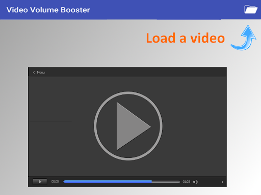 Android application Video Volume Booster screenshort