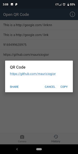 QR Code Reader - Scanner Screen 3