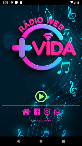 Rádio Web Mais Vida Screen 2