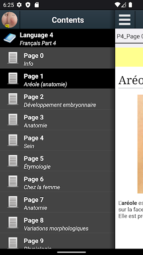 Aperçu de l'application