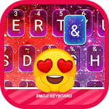 Colorful Galaxy Theme&Emoji Keyboard icon