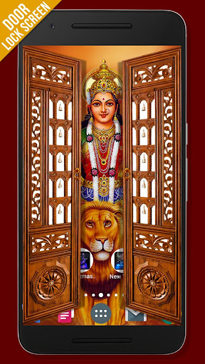 Durga Ji Door Lock Screen Screen 2