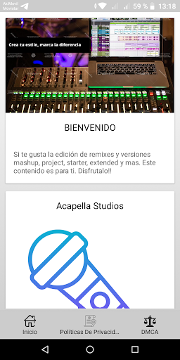 Acapellas & Instrumentales Screen 2