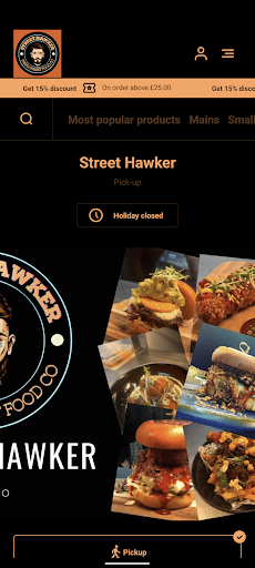 Android application Street Hawker screenshort