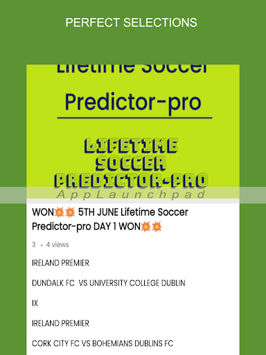 Lifetime Soccer Predictor-pro
