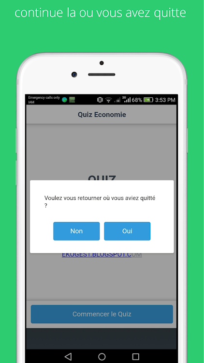 Economie Quiz - Sciences écono - 2 - (Android)