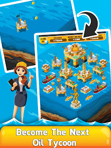 Oil Tycoon 2: Idle Miner Game apkpoly screenshots 6