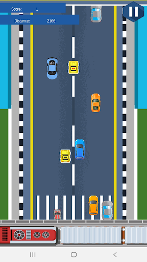 Traffic run 2 - stay on road 2020