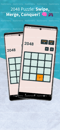Android application 2048 Games screenshort