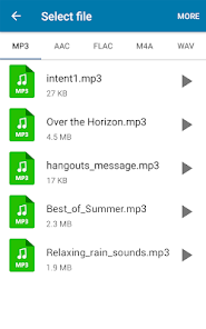 Imágen 1 Conversor de MP3 (música wma)​ android