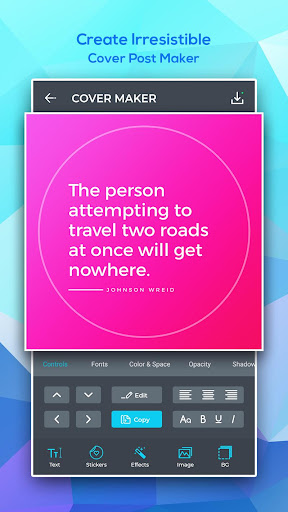 Cover Photo Maker : Post Maker Screenshot 4 - AppWisp.com