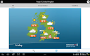 screenshot of UK Weather forecast