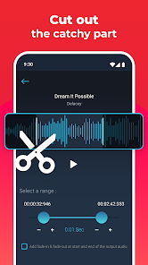 Audio Editor - Ringtone Maker 1.1.6 APK + Mod (Unlocked / Premium / Mod speed) for Android