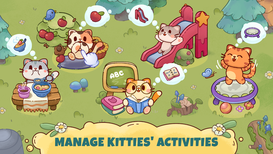 Pet cat Daycare games for baby 1.0.1 APK + Mod (Remove ads) for Android