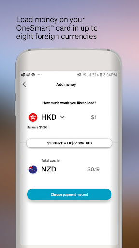Screenshot of Air New Zealand OneSmart