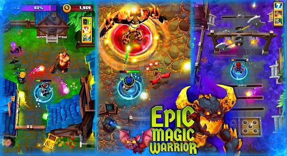 Epic Magic Warrior MOD APK 1.6.2 (Unlimited money, potions, energy) 3