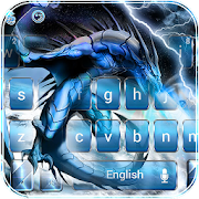 Ice dragon Keyboard Theme – blue dragon wallpaper 10001002 Icon