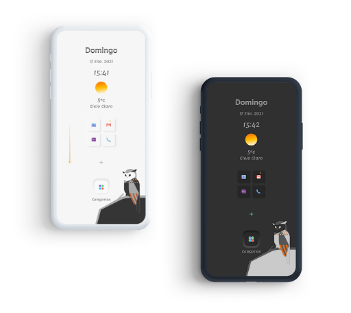 Android application Neu Zone UI for klwp screenshort