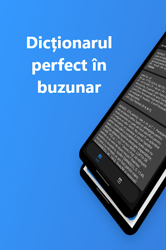 Android application DEX - dictionar roman screenshort