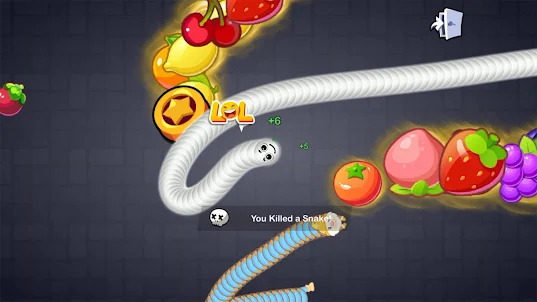 Worms Merge: เกมโซนงู io