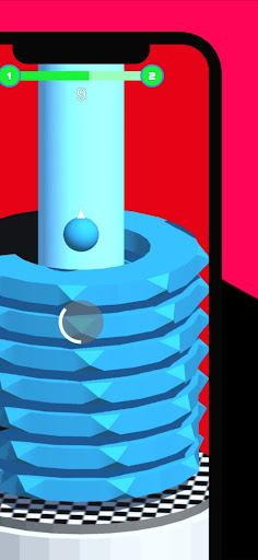 Jumping Ball Stack Smasher 3D