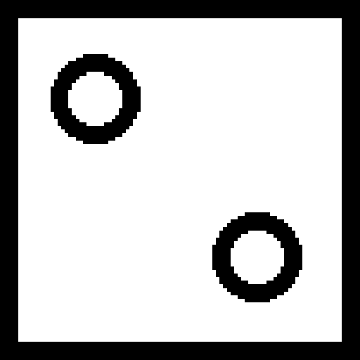 two simple dice logo