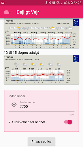 Dejligt Vejr Screen 3