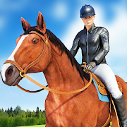Real Horse World - Showjumping Stunt Challenge 3D