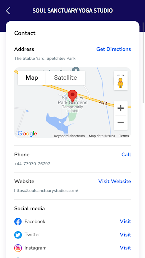 Android application Soul Sanctuary Studio screenshort