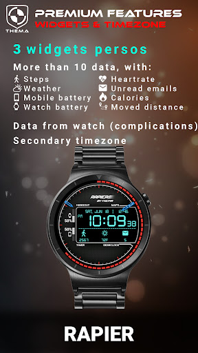 Rapier Watch Face Screenshot 4 - AppWisp.com