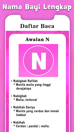 Nama bayi islam beserta Arti