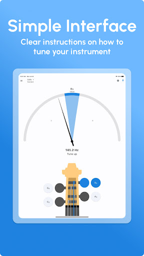 Screenshot of Cello Tuner - LikeTones