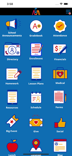 Android application AGM Armenian School screenshort