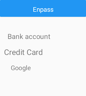 Enpass password manager Screenshot