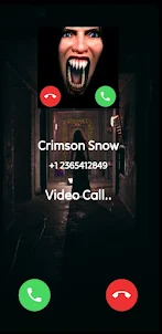 Crimson Snow Prank video call