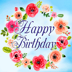 Cover Image of Download Happy birthday cards & GIF  APK