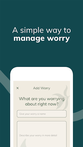 WorryTree: Anxiety CBT Therapy Screenshot 3 - AppWisp.com
