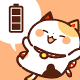 Battery widget Maneki Nekko icon