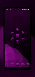 Pink Night Icon Pack