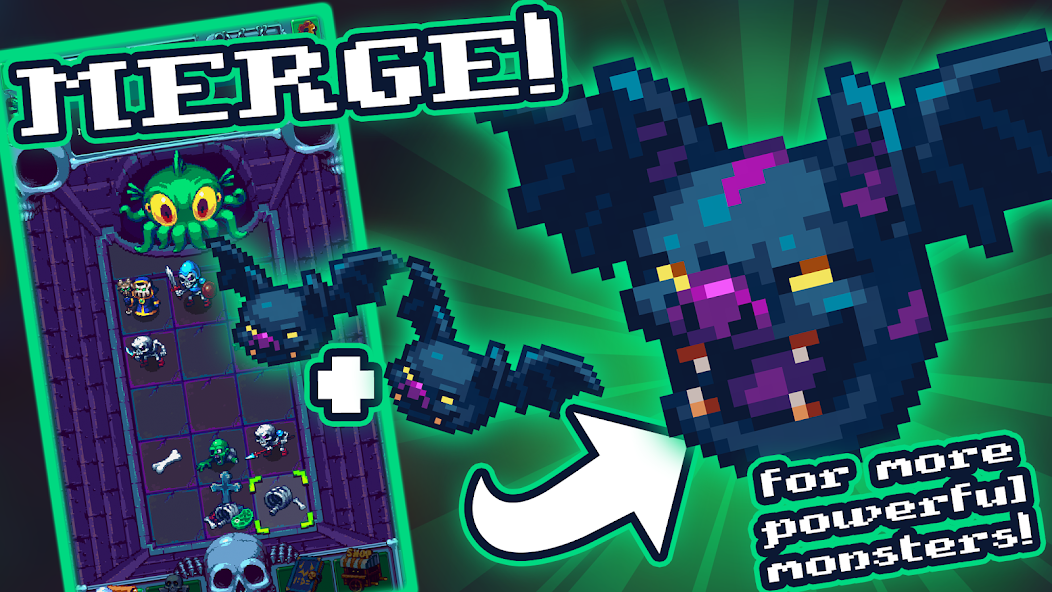 NecroMerger - Idle Merge Game 1.48 APK + Mod (Free purchase) for Android