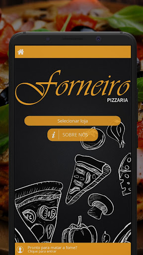 Android application Forneiro Pizzaria screenshort