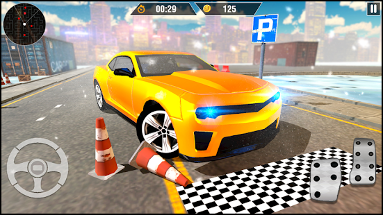 Winter Car Parking Drive Free Game : 3D Car Games Varies with device screenshots 9