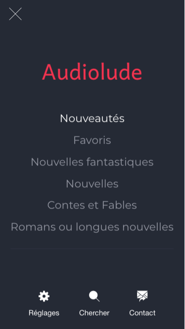 Livres audio - Audiolude - 2.1 - (Android)