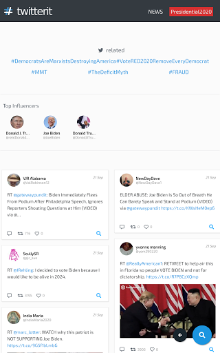 TwitterIT - Trends  stats from twitter