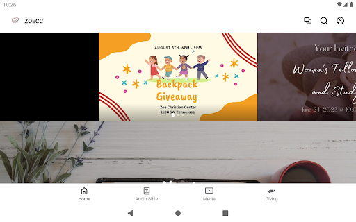 Zoe Christian Center Screenshot 4 - AppWisp.com