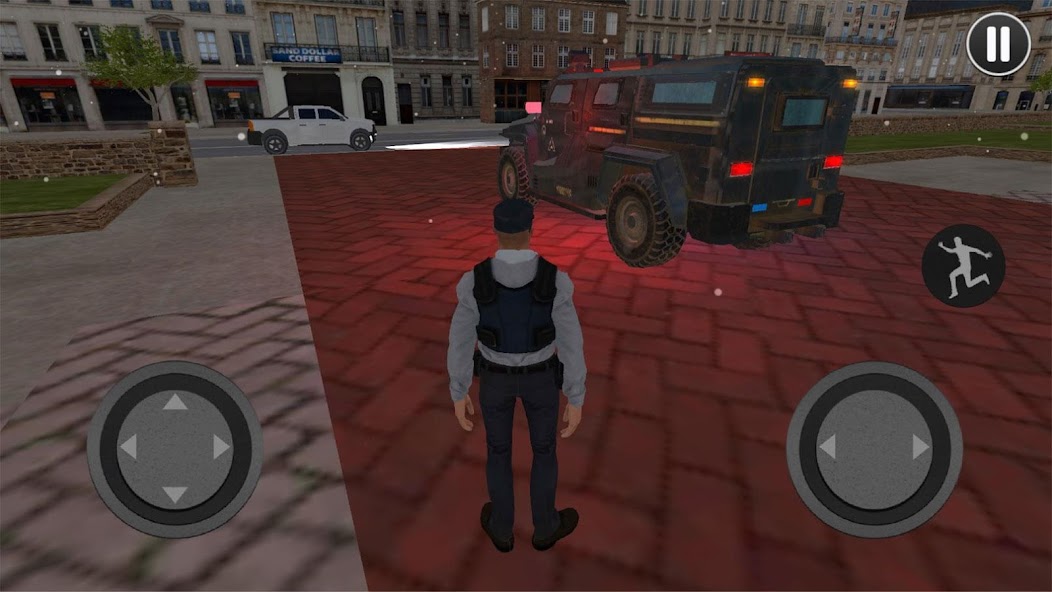 Mengemudi Mobil Polisi Nyata: Game Offline 2.1 APK + Mod (Unlimited money) untuk android