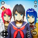 Virtual School Girl Life Sim icon